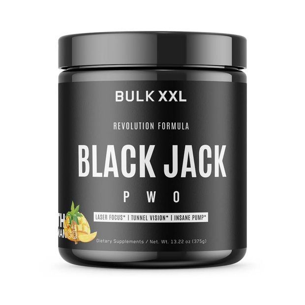BULK XXL Black Jack 375g DMHA preworkout bodyshock.pro