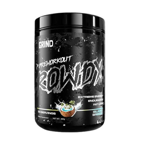 Grind Rowdy PreWorkout 360g DMHA booster bodyshock.pro