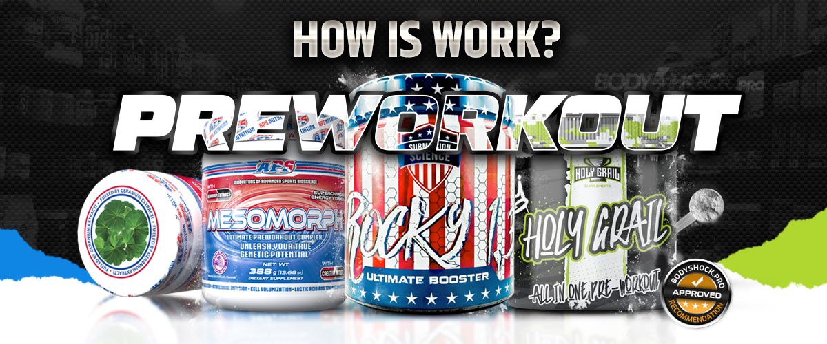 Pre-workout boosters - how do PWO work?